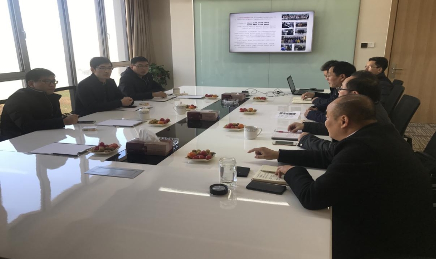 江蘇金壇建設發(fā)展有限公司領導到我公司參觀考察