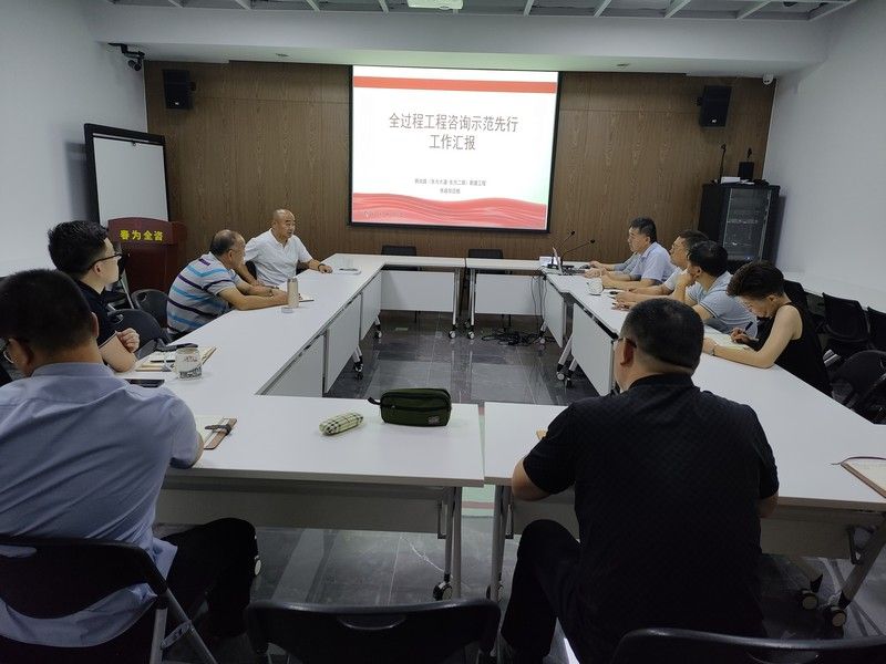 全過程工程咨詢示范先行工作匯報(bào)